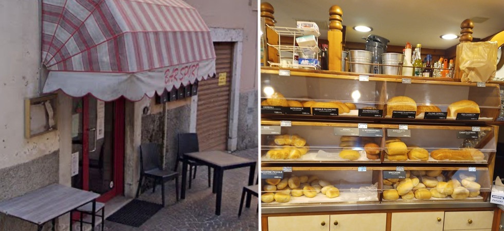 A Volano il pane si compra anche al bar: Dopo la chiusura dell'alimentari in centro ho voluto offrire un servizio in più
